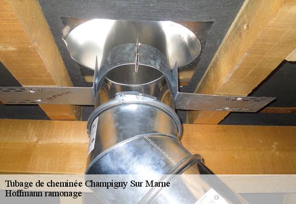 Tubage de cheminée  champigny-sur-marne-94500 Hoffmann ramonage