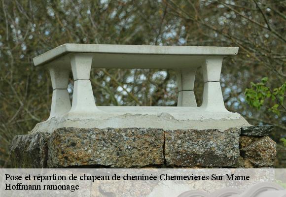 Pose et répartion de chapeau de cheminée  chennevieres-sur-marne-94430 Hoffmann ramonage